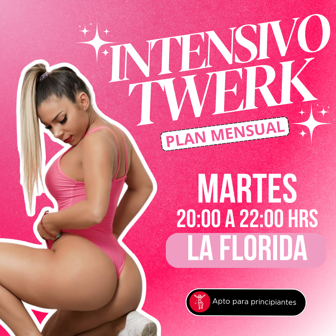 Plan Mensual - Intensivo Twerk Inicio - Martes - Octubre