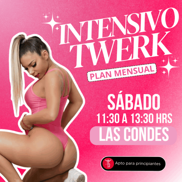 Plan Mensual - Intensivo Twerk - Sabado