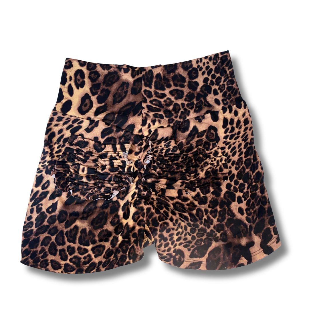 Short Booty Up - Leopardo